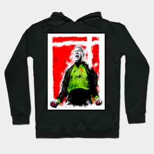 Peter Schmeichel - Manchester United Denmark Football Artwork Hoodie